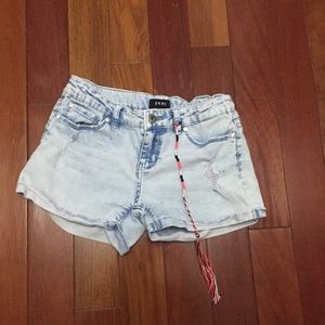 Girls DNKY Denim Shorts - size 12